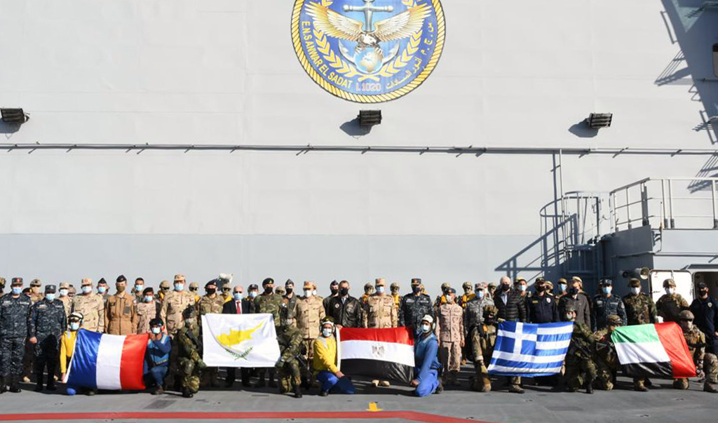 Egypt, Greece and Cyprus start joint naval-aerial maneuvers