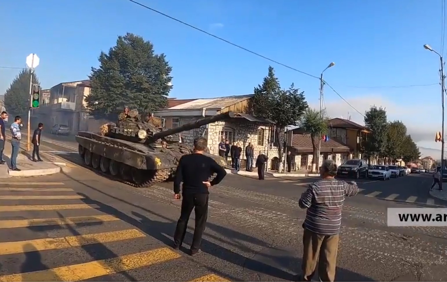 Breaking: Armenia move large military reinforcements towards Artsakh and Azerbaijani border